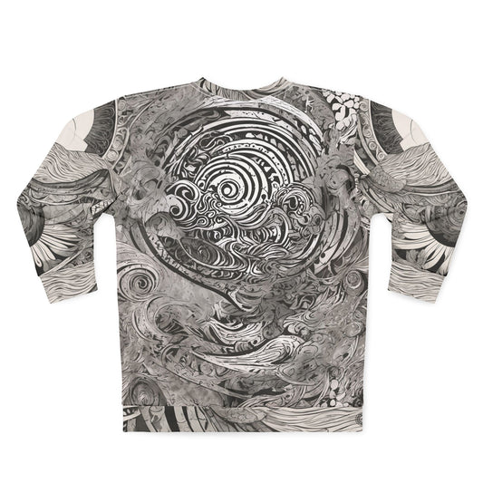 Mystic Wave Unisex Sweatshirt (All Over Print)