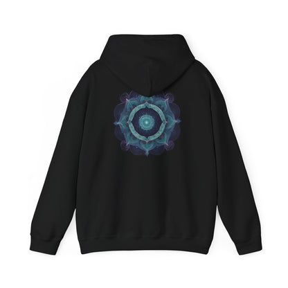 Cosmic Bloom Unisex Hooded Sweatshirt
