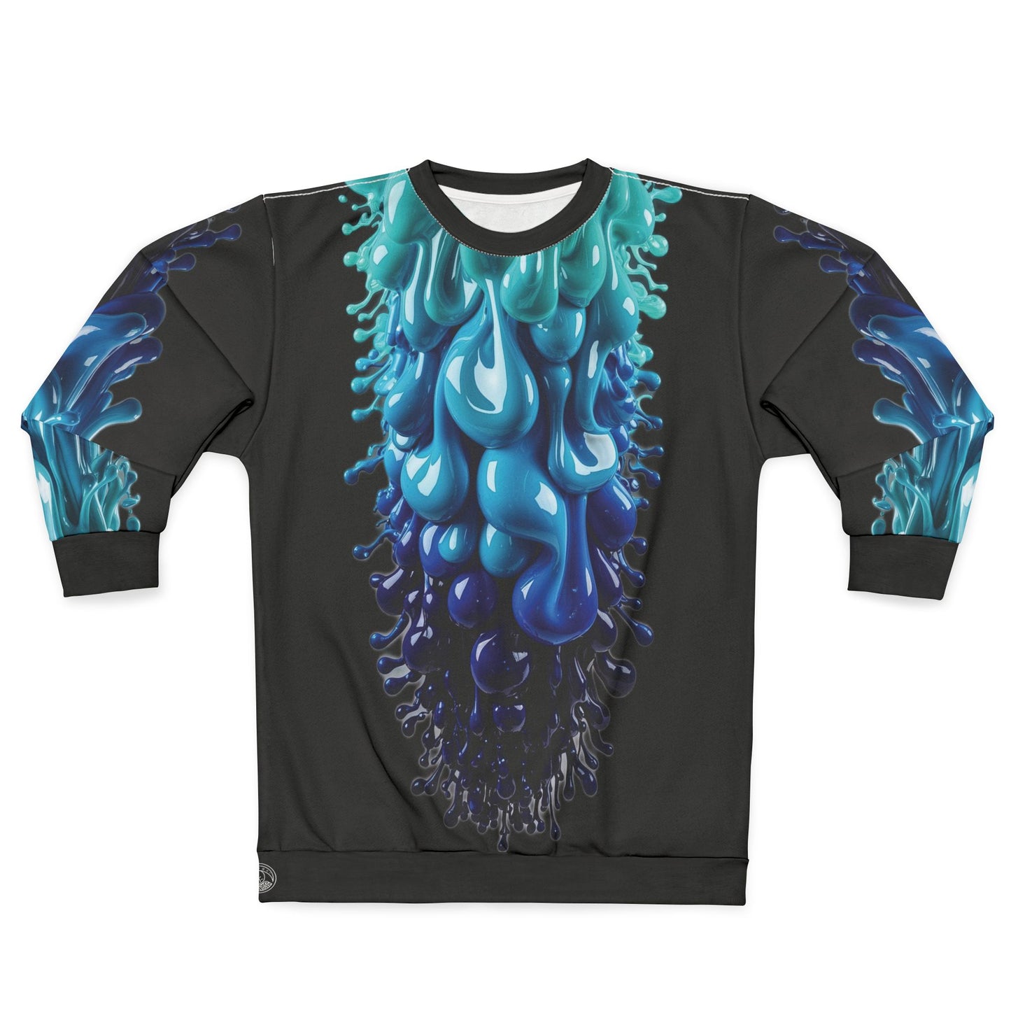 Liquid Abyss Unisex Sweatshirt (All Over Print)