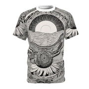 Mystic Wave Unisex T-shirt (All Over Print)