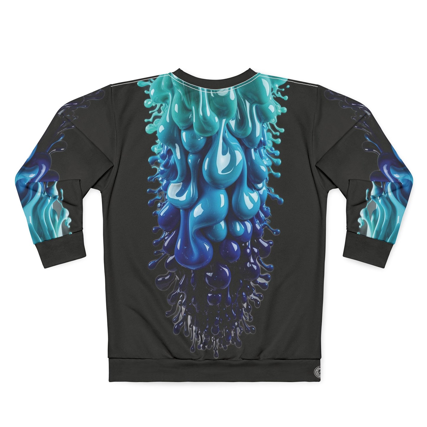 Liquid Abyss Unisex Sweatshirt (All Over Print)